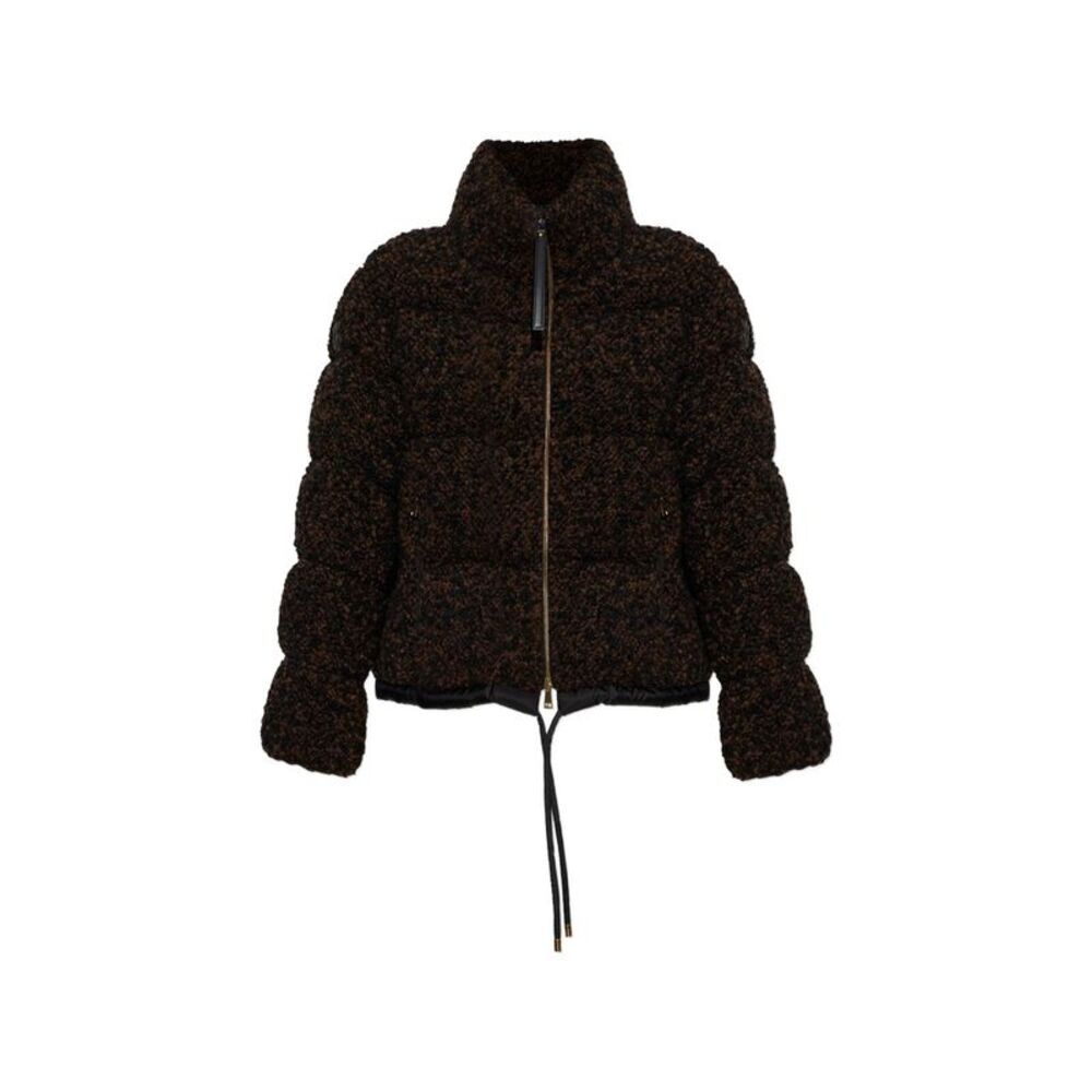 Moncler Brown Jackets - Puffer Jackets Women